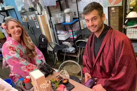 Visite culinaire à pied du marché de Nishiki avec un guide local