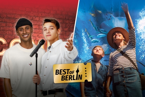 Berlin: Combo Ticket Madame Tussauds and SEA LIFE Combo Ticket: Madame Tussauds and SEA LIFE