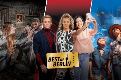 Berlin : Billets pour le Donjon de Berlin, Sea Life et Madame TussaudsBerlin : Berlin Dungeon, SEA LIFE, & Madame Tussauds Tickets