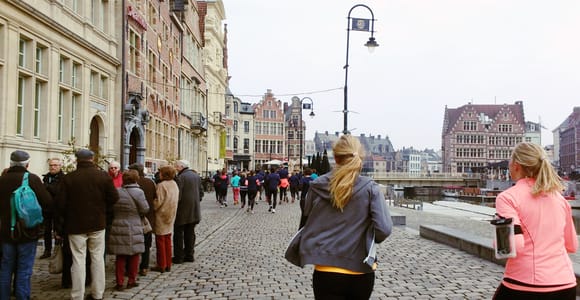 Gent Lauf- und Sightseeingtour
