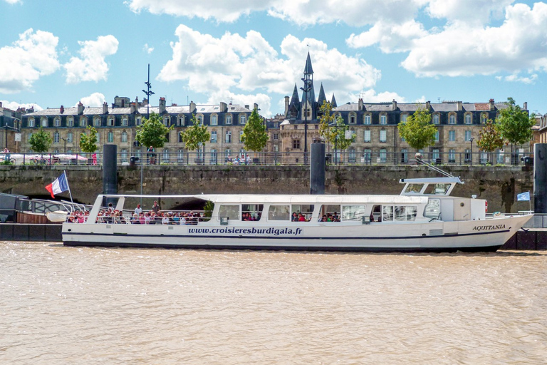 Bordeaux: Rondvaart met gids langs de rivierBordeaux: begeleide cruise op de rivier de Garonne