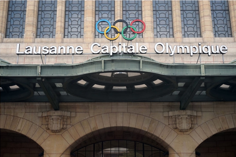 Olympisch museum en bron van Evian-tour vanuit Genève