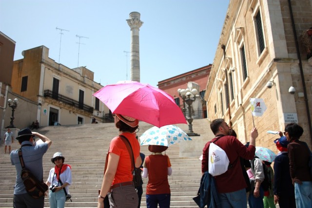 Visit Brindisi walking tour of the Old Town with Local Guide in Brindisi, Italy