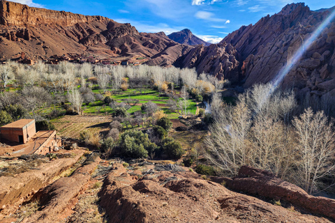 De Marrakech: viagem de 2 dias para Ouarzazate e Merzouga com refeiçõesTour Privado: Acomodação de Luxo