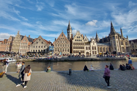 Gand: tour guidato della città con degustazioni di cioccolatoGand: Tour guidato della città con degustazioni di cioccolato