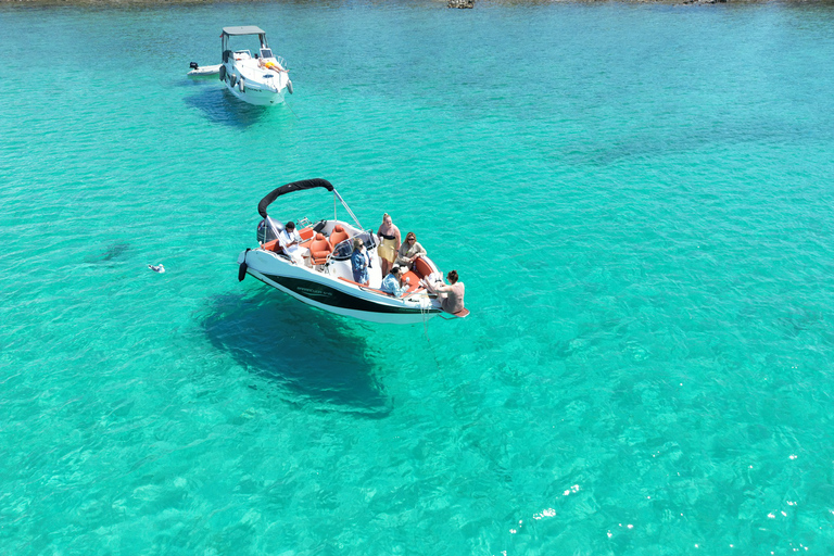 Da Spalato: Trogir, Crociera di mezza giornata nella Laguna Blu