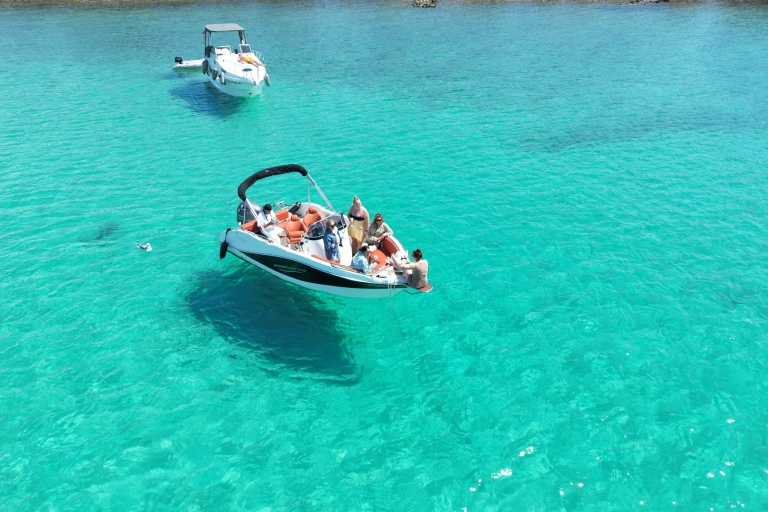 Vanuit Split: privé Blue Lagoon, cruise van een halve dag over 3 eilanden