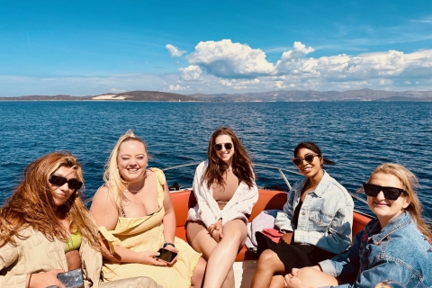 Au départ de Split : Croisière privée d'une demi-journée au Lagon bleu et aux 3 îles