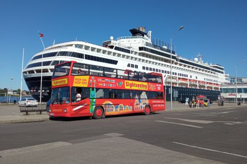 Riga: Cruise Transfer, Hop-On Hop-Off Bus, and Walking Tour
