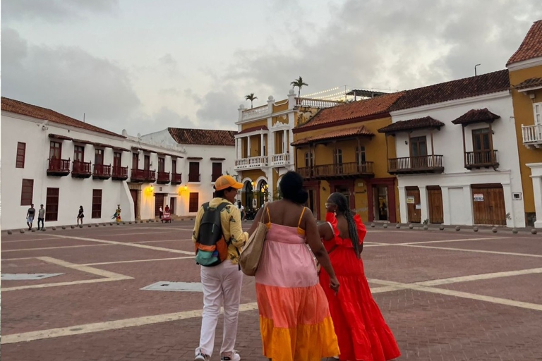 Privéwandeling in Cartagena (ommuurde stad)Privéwandeling Historisch centrum en Getsemaní