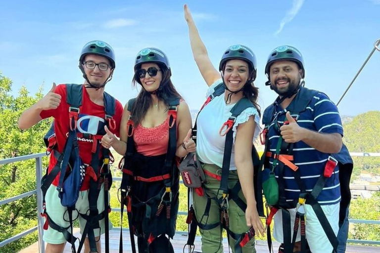 地拉那：四轮摩托车与滑索冒险之旅