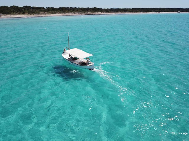 Visit Mallorca Southern Beaches Private Llaut Boat Tour in Santanyí