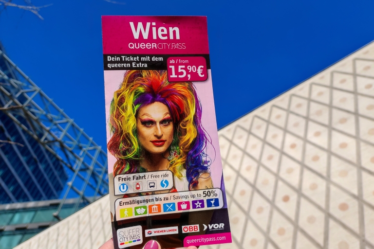 Wien: QueerCityPass mit Ermäßigungen & öffentlichen VerkehrsmittelnQueerCityPass Wien 24 Stunden