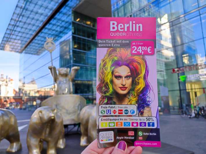 Berlin: QueerCityPass mit Transport und Ermäßigungen