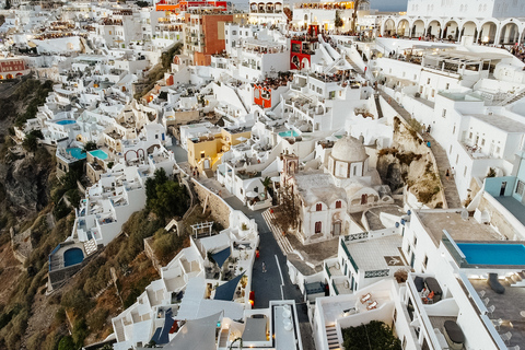 Visita turística privada de Santorini con cata de vinos gratuitaVisita panorámica de Santorini con cata de vinos