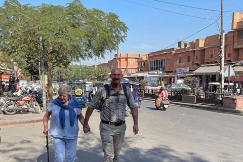 Jaipur: Eintägige private Tour ab DelhiTour mit Privatwagen, Reiseleiter und Eintritten