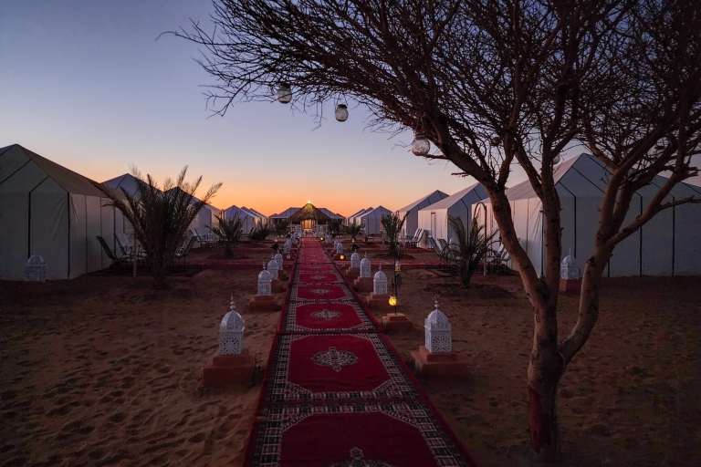 Z Marrakeszu: 3-dniowa wycieczka na pustynię do Merzougi z zakwaterowaniemPrywatna wycieczka z prywatną łazienką
