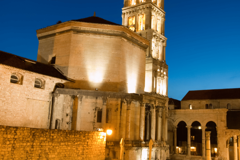 Visite à pied privée en soirée - Split - Vieille ville - Palais de Dioclétien