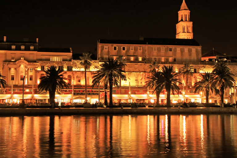 Visite à pied privée en soirée - Split - Vieille ville - Palais de Dioclétien