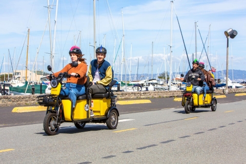Alquiler de Scooters Eléctricos al Puente Golden GateAlquiler de E-trike de 1,4 h - 2 plazas