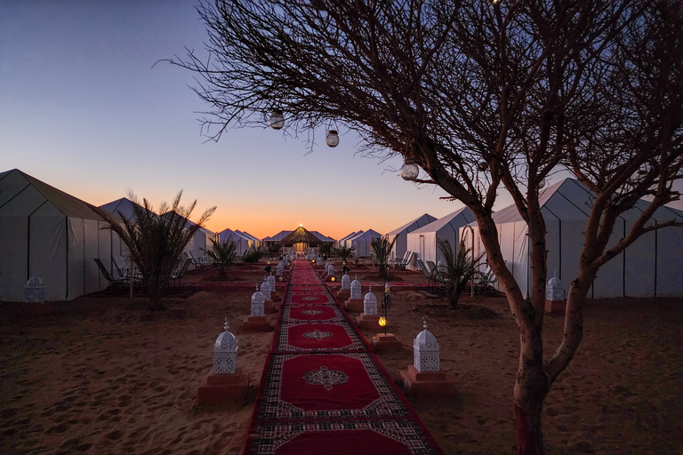 3-daagse excursie van Fes naar Marrakech via de Sahara-woestijnPrivétour: luxe accommodaties