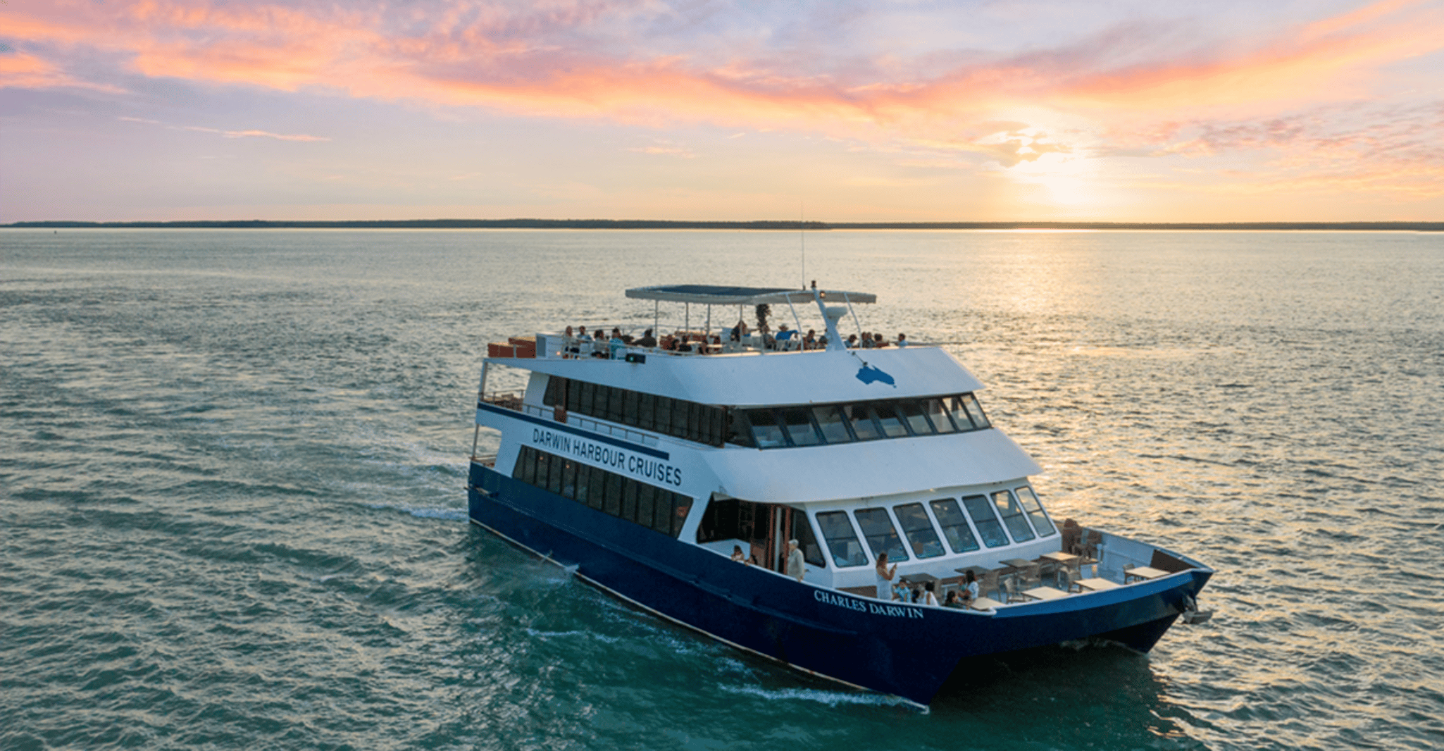 Darwin, Darwin Harbor Sunset Cruise mit Buffet Dinner - Hizvo
