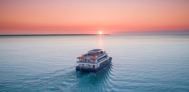 Visit Darwin Darwin Harbor Sunset Cruise with Buffet Dinner in Darwin, Australia
