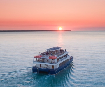 Darwin: Darwin Harbor Sunset Cruise mit Buffet Abendessen