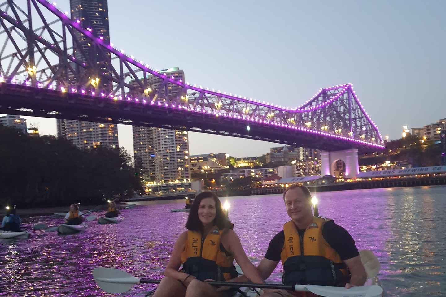 Brisbane: Illuminated River Night Kayak Tour - Brisbane: Illuminated River Night Kayak Tour