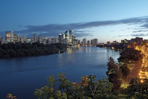 Aventura crepuscular en la ciudad de Brisbane
