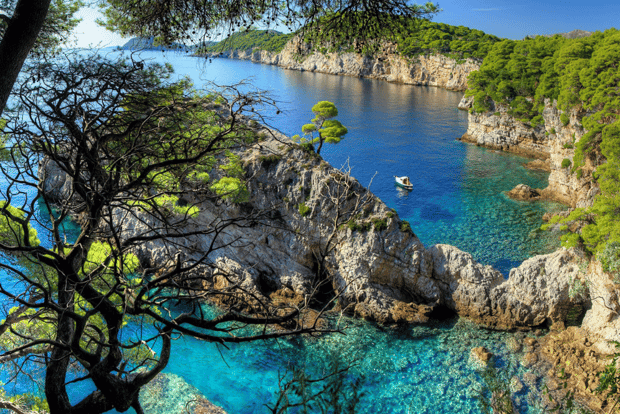 Da Dubrovnik: Tour in barca per le isole Kolocep, Lopud e Sipan
