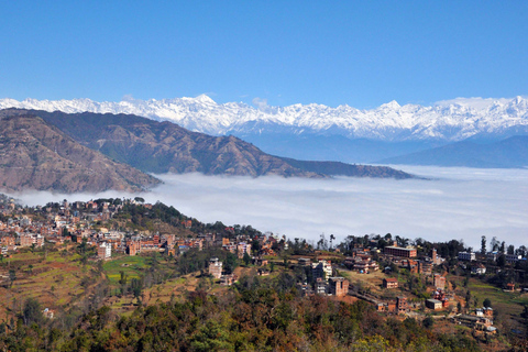 Katmandou : Randonnée d'une journée avec Dhulikhel à Namobuddha