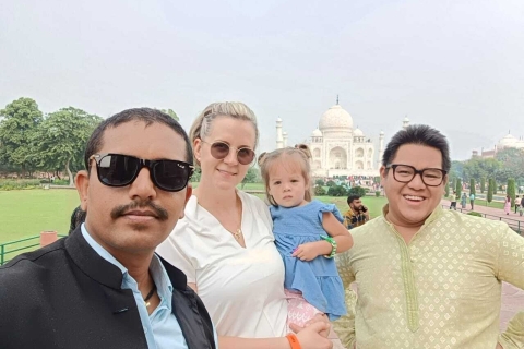 Desde Delhi: Visita nocturna a Agra con Fatehpur SikriViaje con alojamiento de 5 estrellas