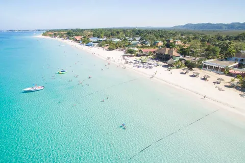 From Montego Bay/Falmouth: Negril Beach Catamaran Cruise