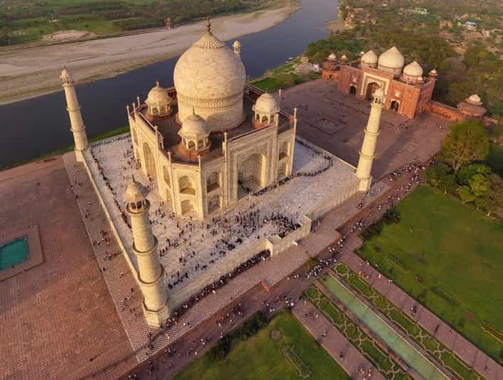 From Delhi Taj Mahal Sunrise Guided Tour With Breakfast Getyourguide