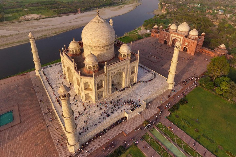 Från Delhi: Taj Mahal, Agra Fort dagstur med transferAllt inklusive