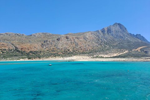 Rethymno: Gramvousa &amp; Balos Lagoon Day Trip with Boat Ticket