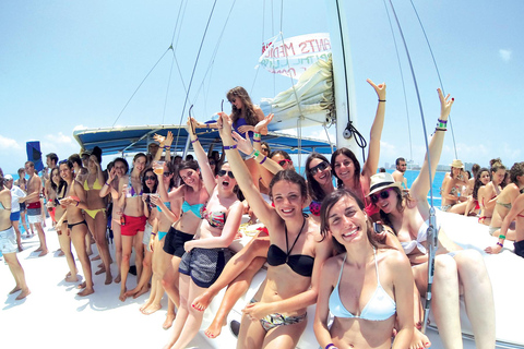 Isla mujeres 7 heures de catamaran avec plongée en apnée