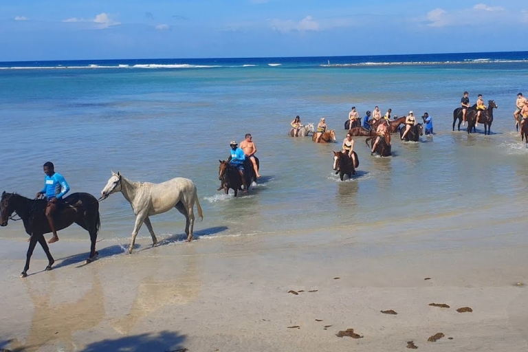 Randonnée en VTT et à cheval et baignade depuis Montego Bay