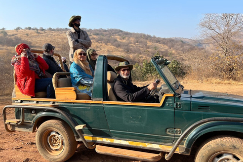 From Jaipur: Ranthambore Tiger Safari Private Day Tour Ranthambore Tiger Safari by Jeep