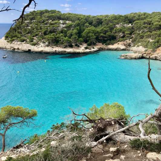 Menorca: Cruzeiro Macarella, Turqueta e Mitjana com paradas