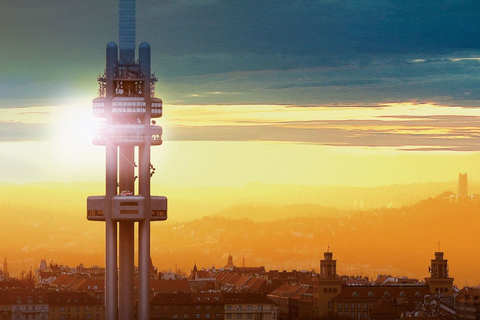 Prag: Žižkov Fernsehturm e-Ticket mit Audioguide