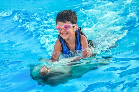 Hurghada: baño privado con delfines en el mundo de los delfinesHurghada: nadar con delfines en la piscina del mundo de los delfines