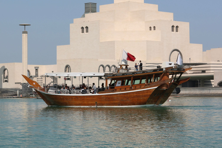 Qatar: Doha Sightseeing Cruise Onboard an Arabic Dhow Boat