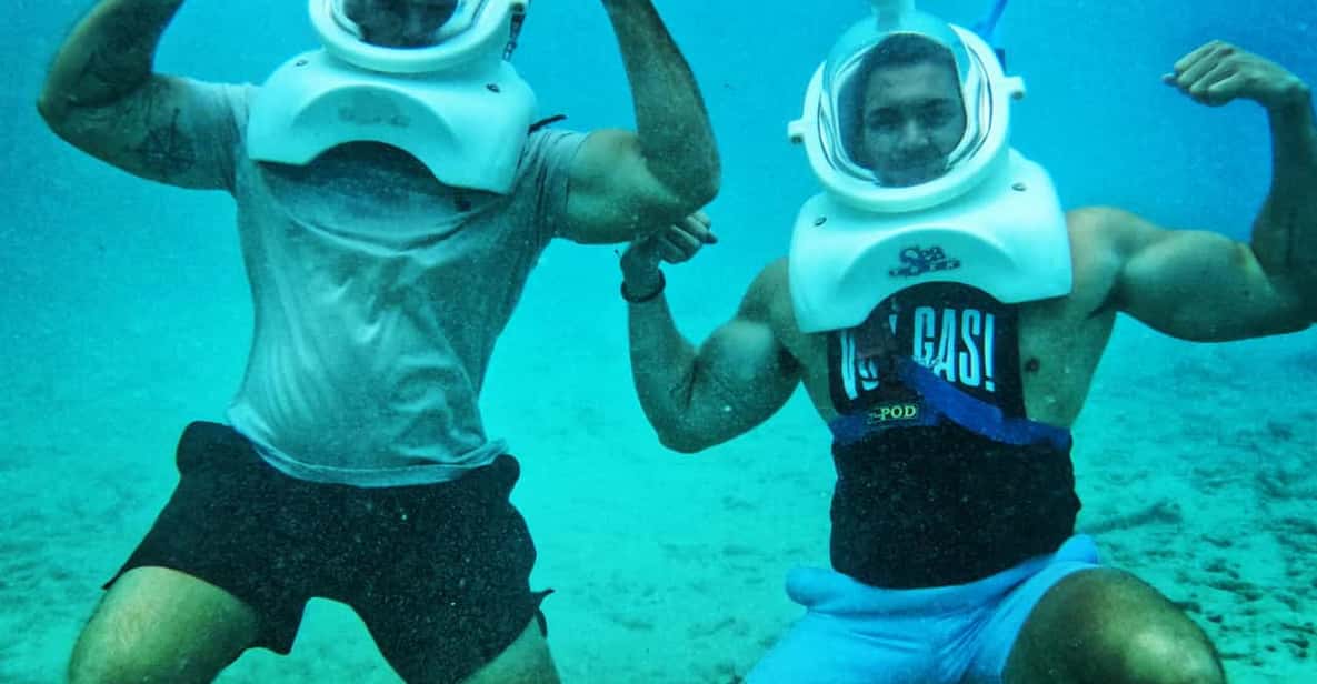 SeaTrek Underwater helmet diving experience Curacao GetYourGuide