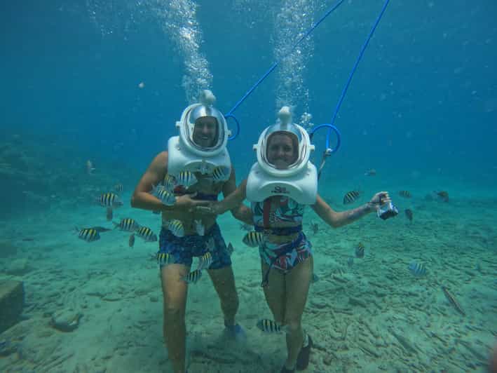SeaTrek Underwater helmet diving experience Curacao GetYourGuide