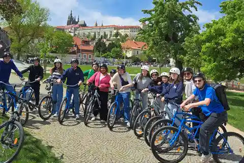 Visite guidée à vélo de la ville de Prague