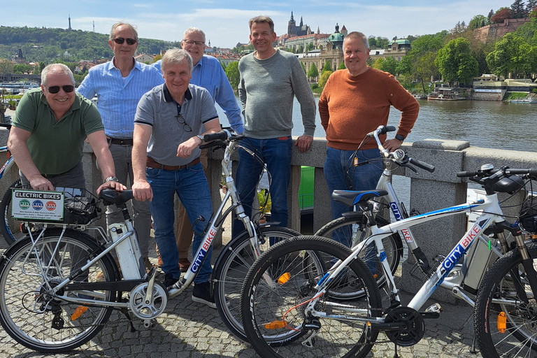 Praag: begeleide stadsfietstocht van 2,5 uur