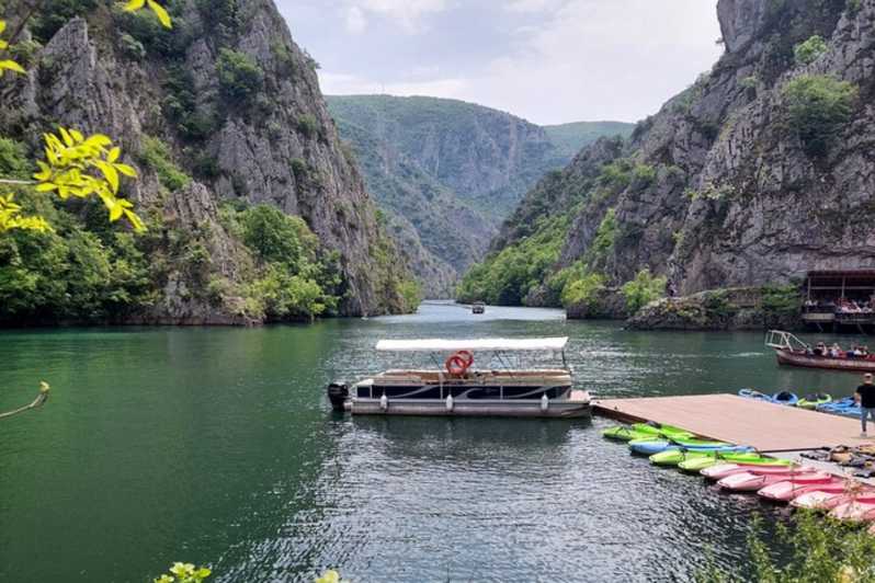 Skopje: Matka Canyon en Vodno Berg Halve Dagtrip