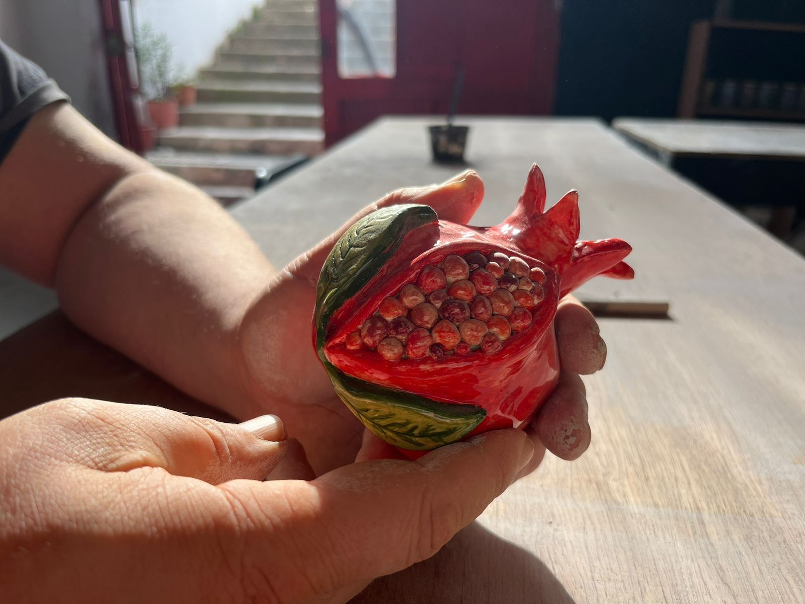 Rhodos-Stadt: Meisterkurs Granatapfeltöpfern